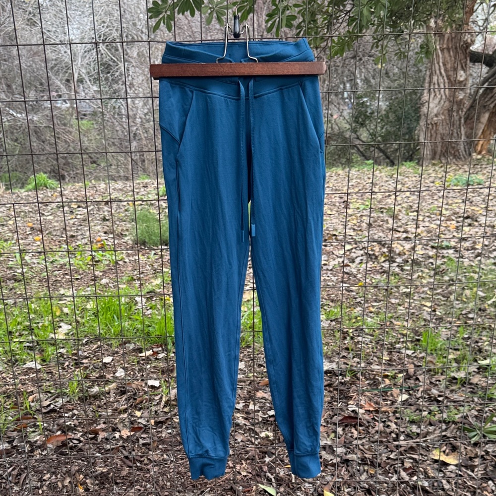 Lululemon Teal Super Comfortable Jogger Sweats